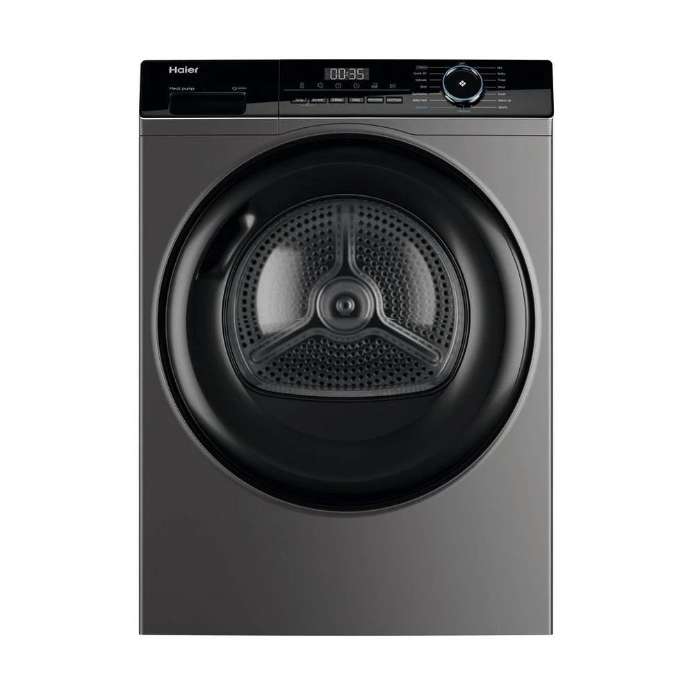 Haier HD90-A2939S Tumble Dryer 9kg Heat Pump in Graphite GRADE A