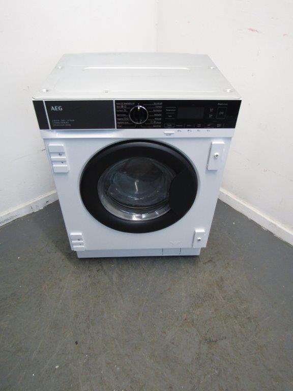 AEG L7WC84636BI Washer Dryer Fully Integrated 8kg + 4kg 1600rpm White GRADE A