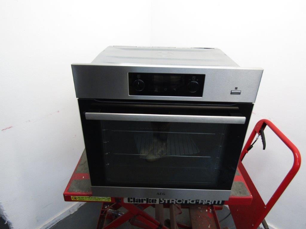 AEG BPS355020M Single Oven Built in Electric in Stainless Steel REFURBISHED