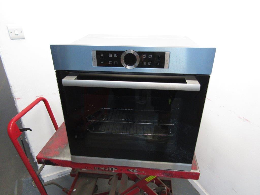 AEG BES356010M Single Oven Electric Steambake Stainless Steel GRADE A