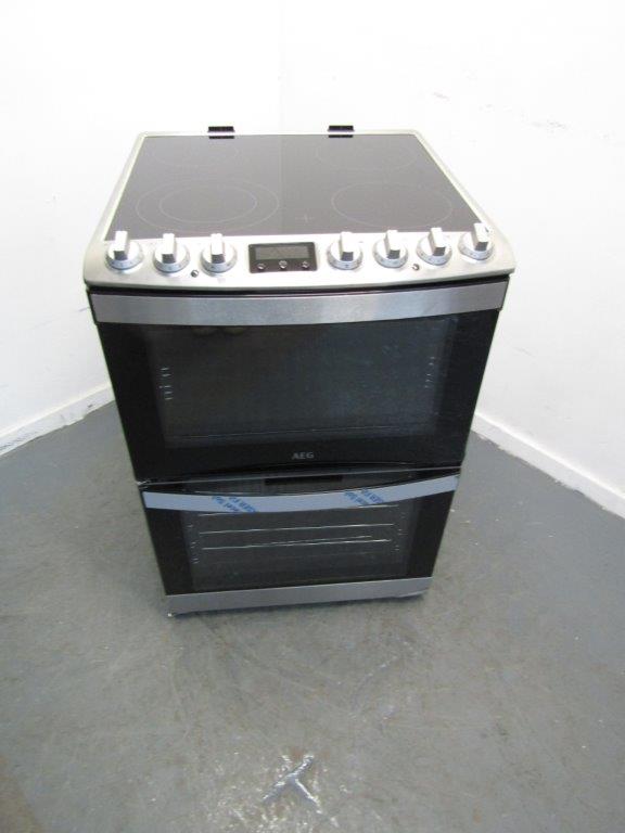 AEG CCB6741ACM Electric Cooker 60cm Ceramic Stainless Steel GRADE B