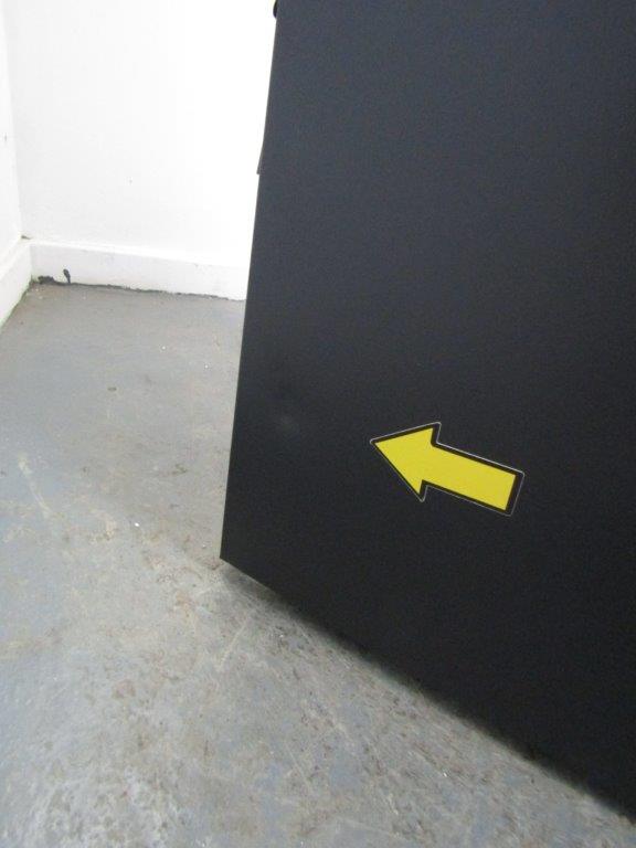 AEG RCB736E3MB Frost Free Fridge Freezer 60cm in in Black Steel GRADE A