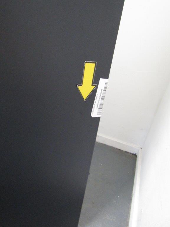 AEG RCB736E3MB Frost Free Fridge Freezer 60cm in in Black Steel GRADE A