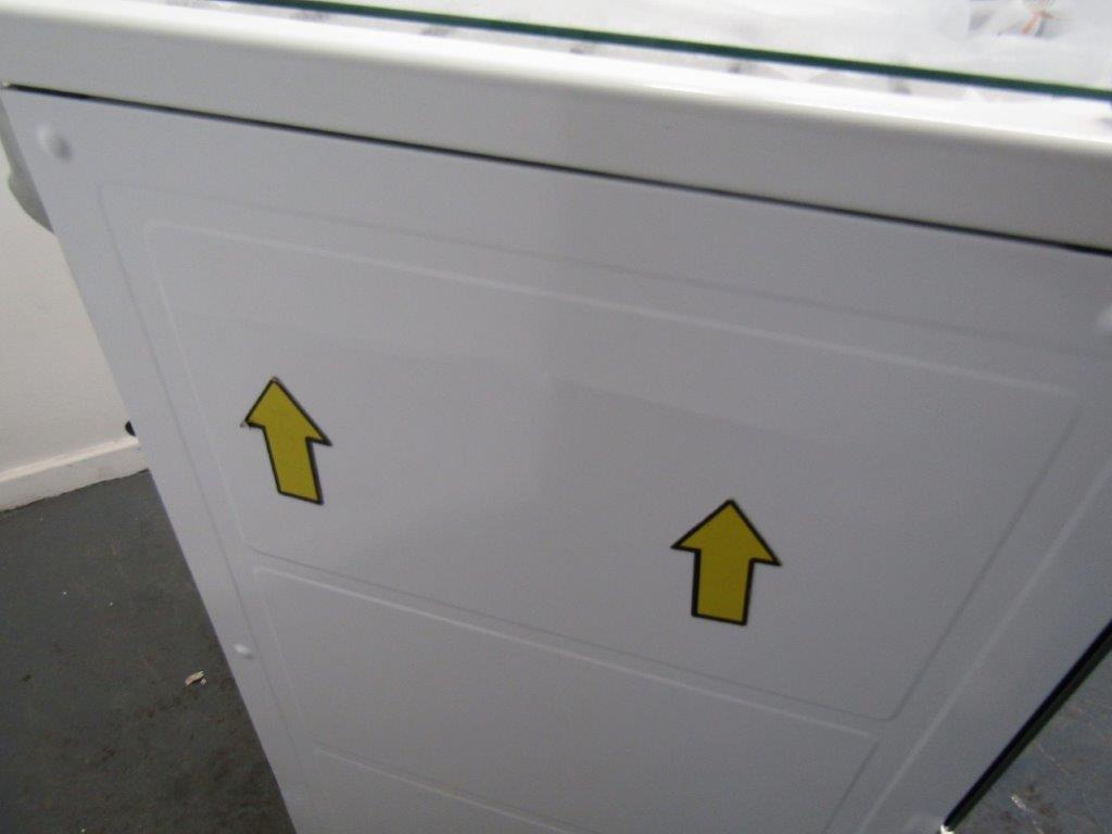 AEG CGX1130ACW Gas Cooker 55cm Double Oven White GRADE A