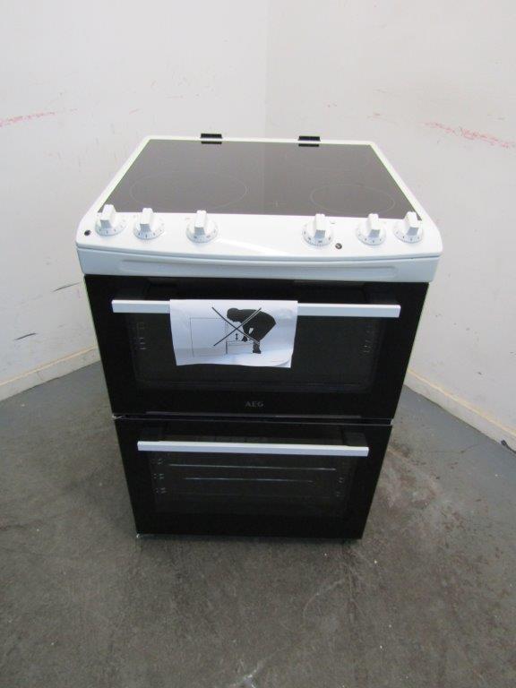 AEG CCX6501ACW Electric Cooker 60cm Ceramic in White GRADE B