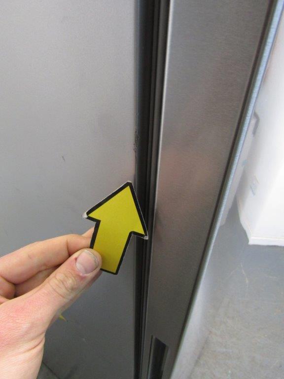 AEG RCB732E5MX Fridge Freezer 60cm Frost Free in Stainless Steel GRADE B