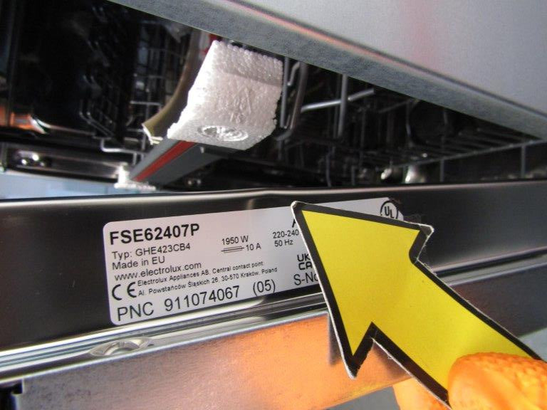 AEG FSE62407P Slimline Dishwasher Integrated 9 Place AirDry GRADE A