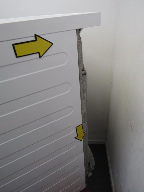 AEG TR718L4B Tumble Dryer 8kg Heat Pump in White GRADE A