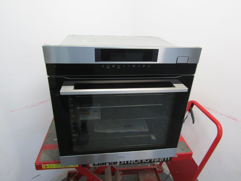 AEG BSK774320M Single Oven Pyrolytic in Stainless Steel GRADE A