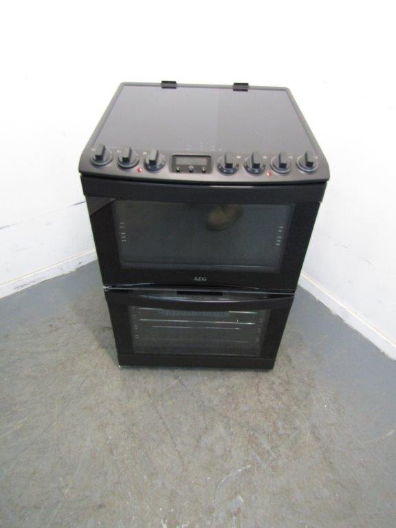 AEG CIB6742MCB Induction Cooker 60cm Freestanding Matte Black GRADE A