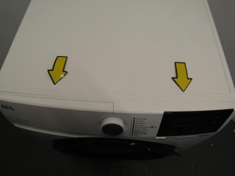 AEG LWR7185M4B Prosteam Washer Dryer 8kg + 5kg 1400 rpm White REFURBISHED