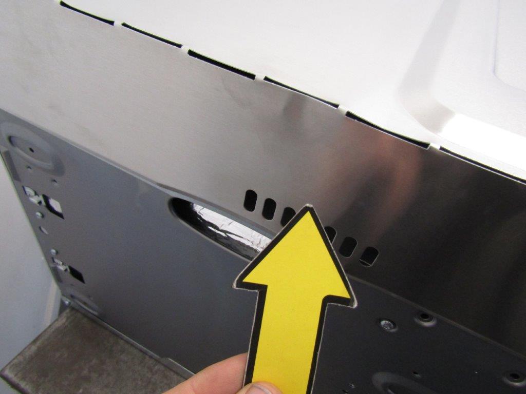 Zanussi ZVENM6X3 Compact Microwave Integrated Stainless Steel GRADE B