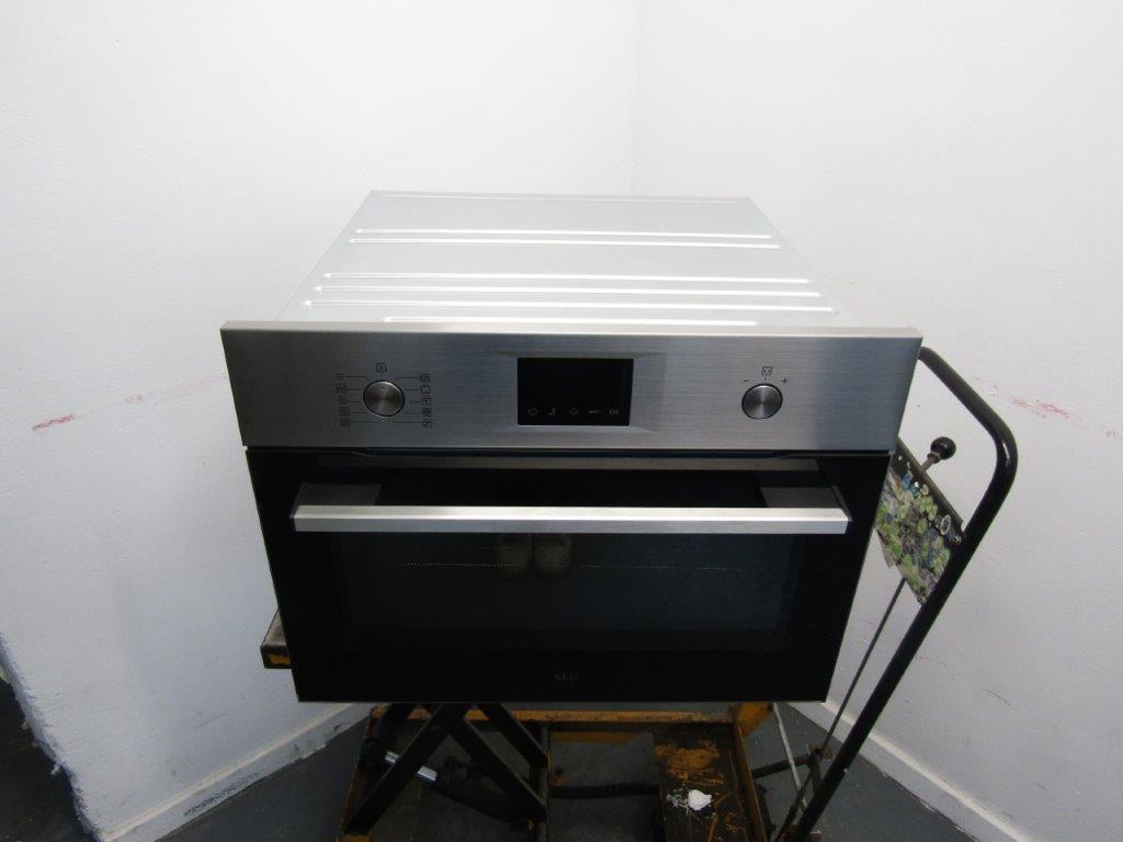 AEG OK6NK40M Built In Combination Microwave Oven in Stainless Steel GRADE A