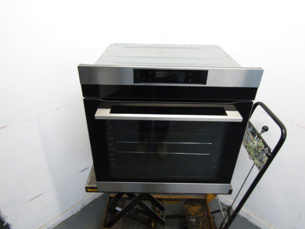 AEG BPK748380M Single Oven Built In Electric in Stainless Steel GRADE B