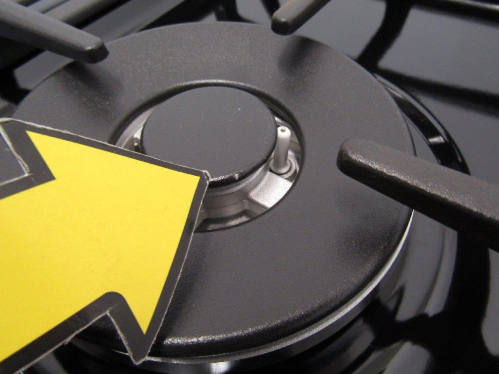 Kenwood CK435BL Range Cooker 90cm Dual Fuel in Black and stainless Steel GRADE B