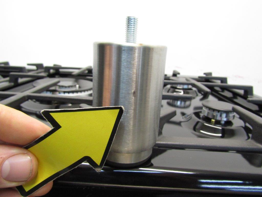 Kenwood CK435BL Range Cooker 90cm Dual Fuel in Black and stainless Steel GRADE B