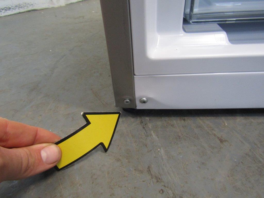 AEG RCB636E2MX Freestanding Frost Free Fridge Freezer in Silver GRADE A