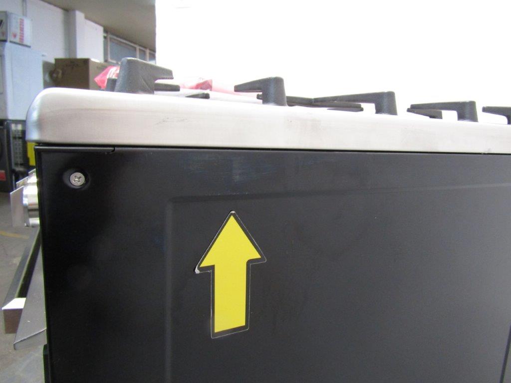 Kenwood CK306 Range Cooker 90cm Dual Fuel in Black and Chrome GRADE A