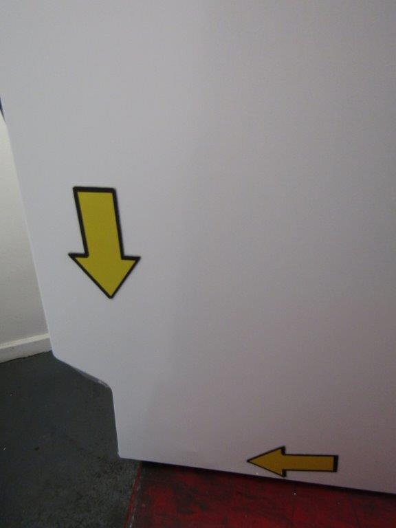 AEG FFB75727PW Full Size Dishwasher Freestanding in White GRADE A