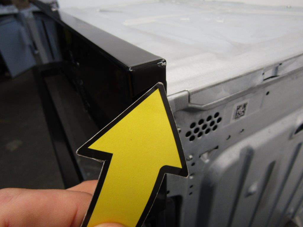 Zanussi ZOHNX3K1 Single Oven Electric Integrated Black GRADE A