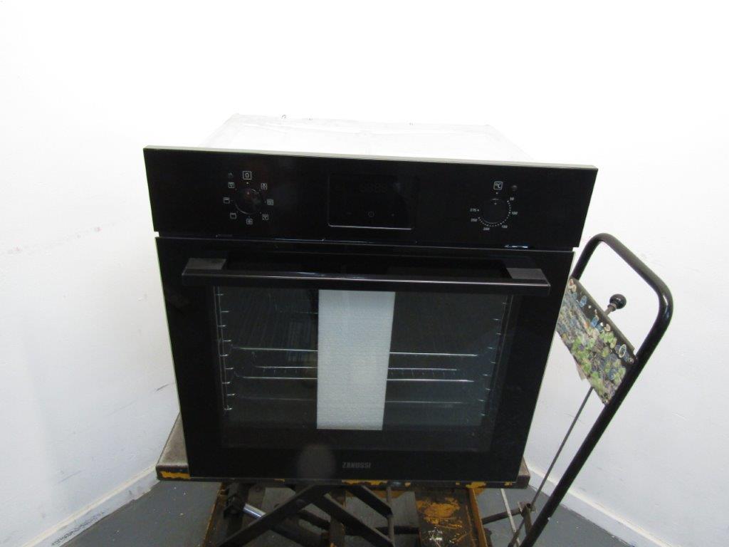 Zanussi ZOHNX3K1 Single Oven Electric Integrated Black GRADE A