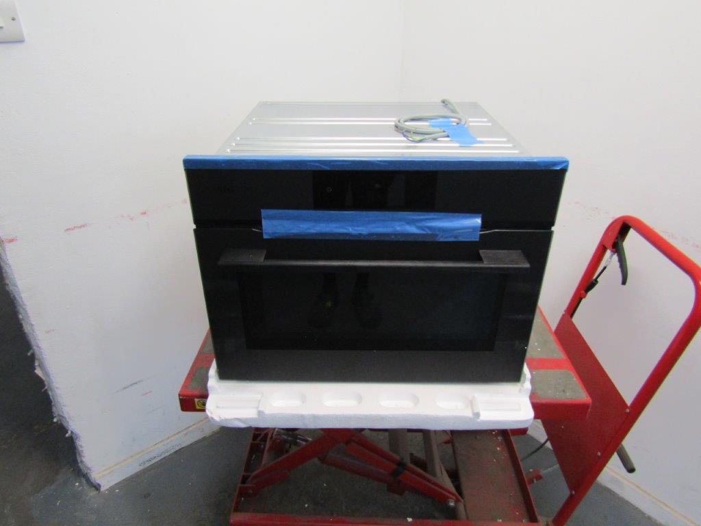 AEG NKK8N721T Combination Microwave and Oven in Matt Black GRADE A