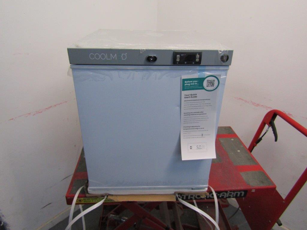 CoolMed CMS29 Pharmacy Fridge 29L Solid Door in White GRADE A
