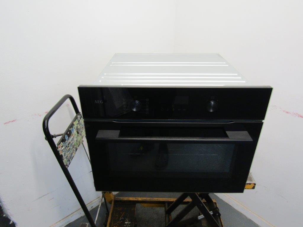 AEG NKK6N501B Combination Microwave and Oven in Black REFURBISHED