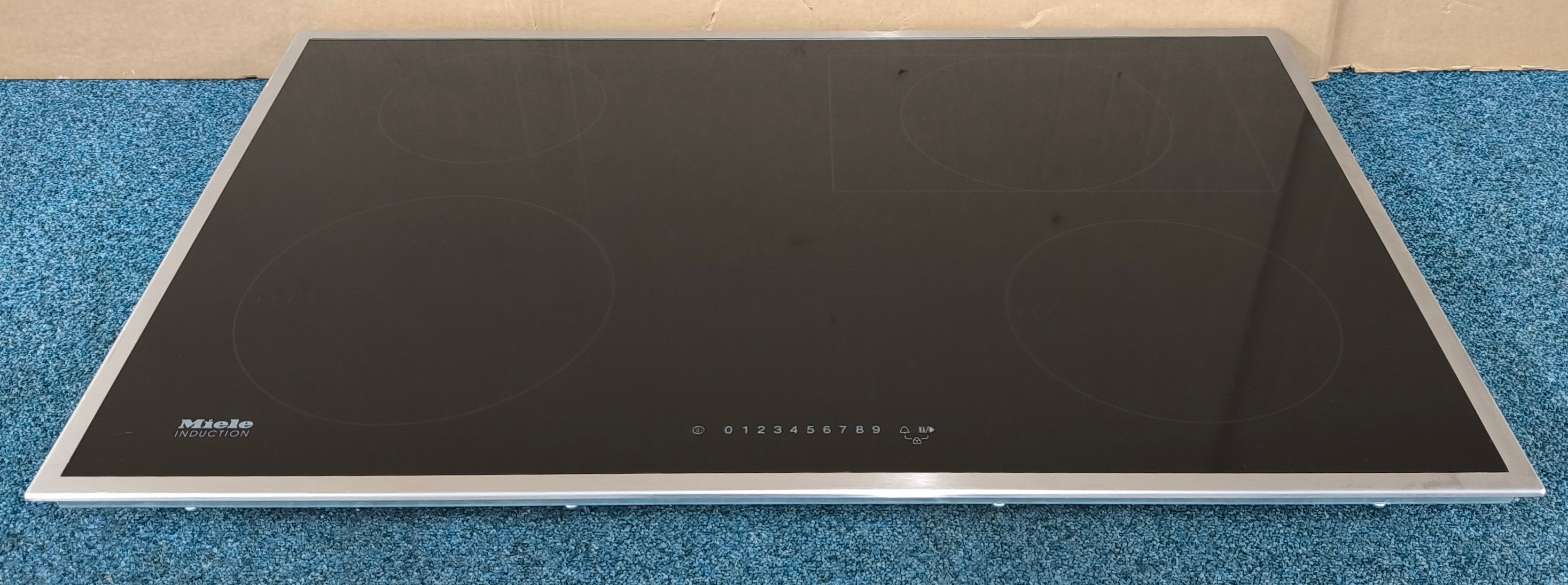 Miele KM7210 76cm Induction Hob with Stainless Steel Trim GRADE A