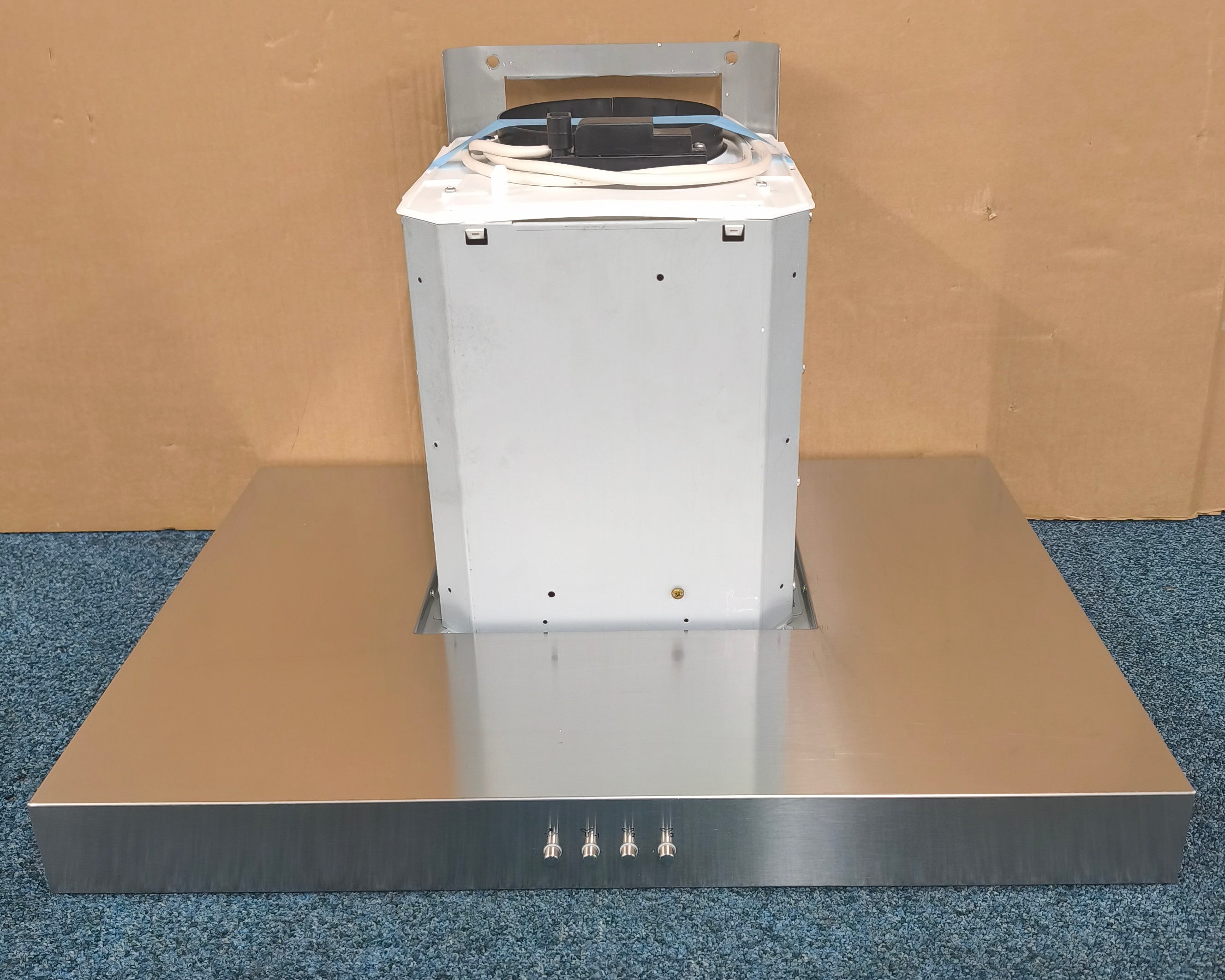 Zanussi ZHB62670XA 60 cm Chimney Cooker Hood Stainless Steel GRADE A