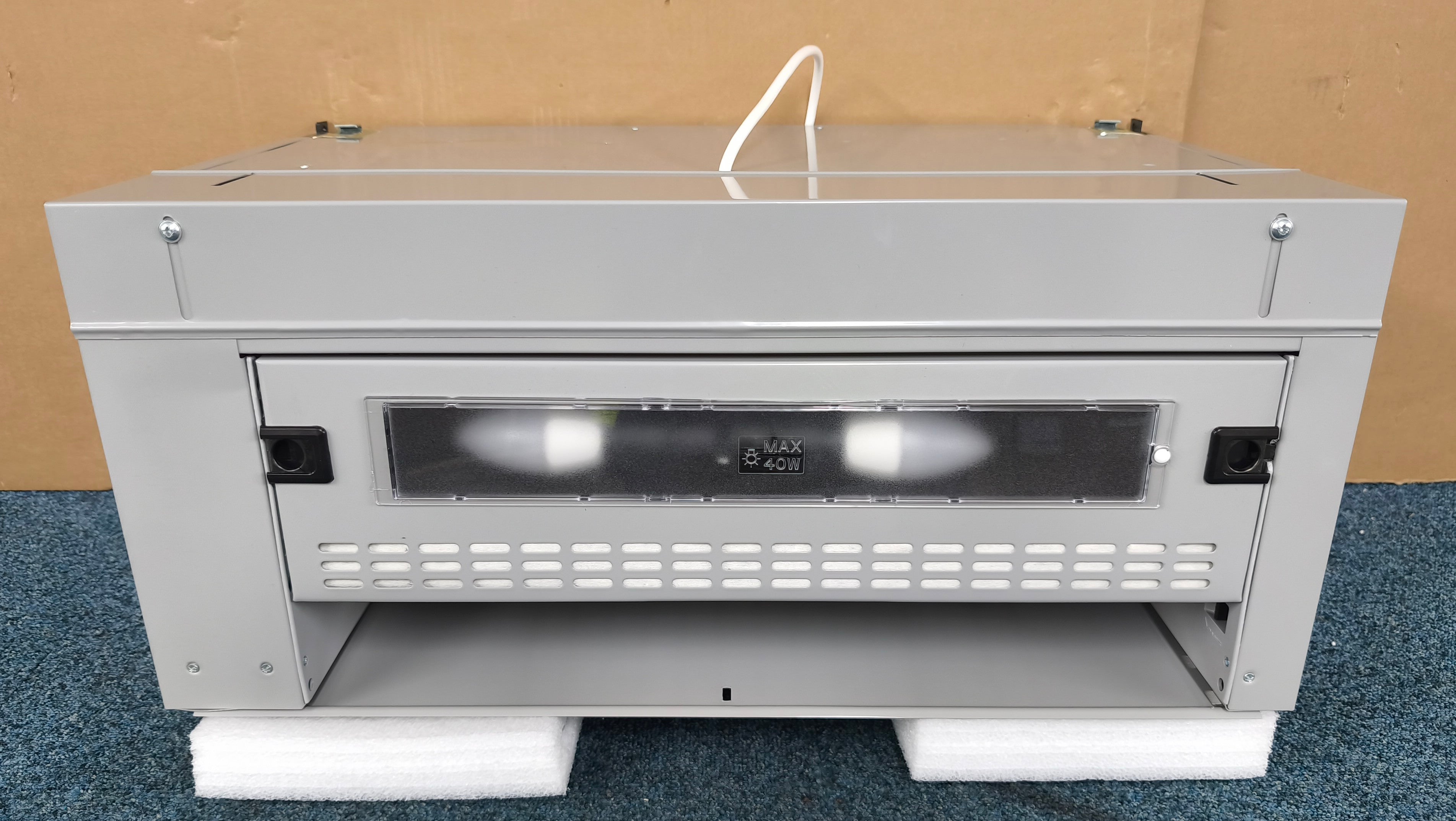 Zanussi ZHI612G 60cm Integrated Cooker Hood in Grey GRADE B