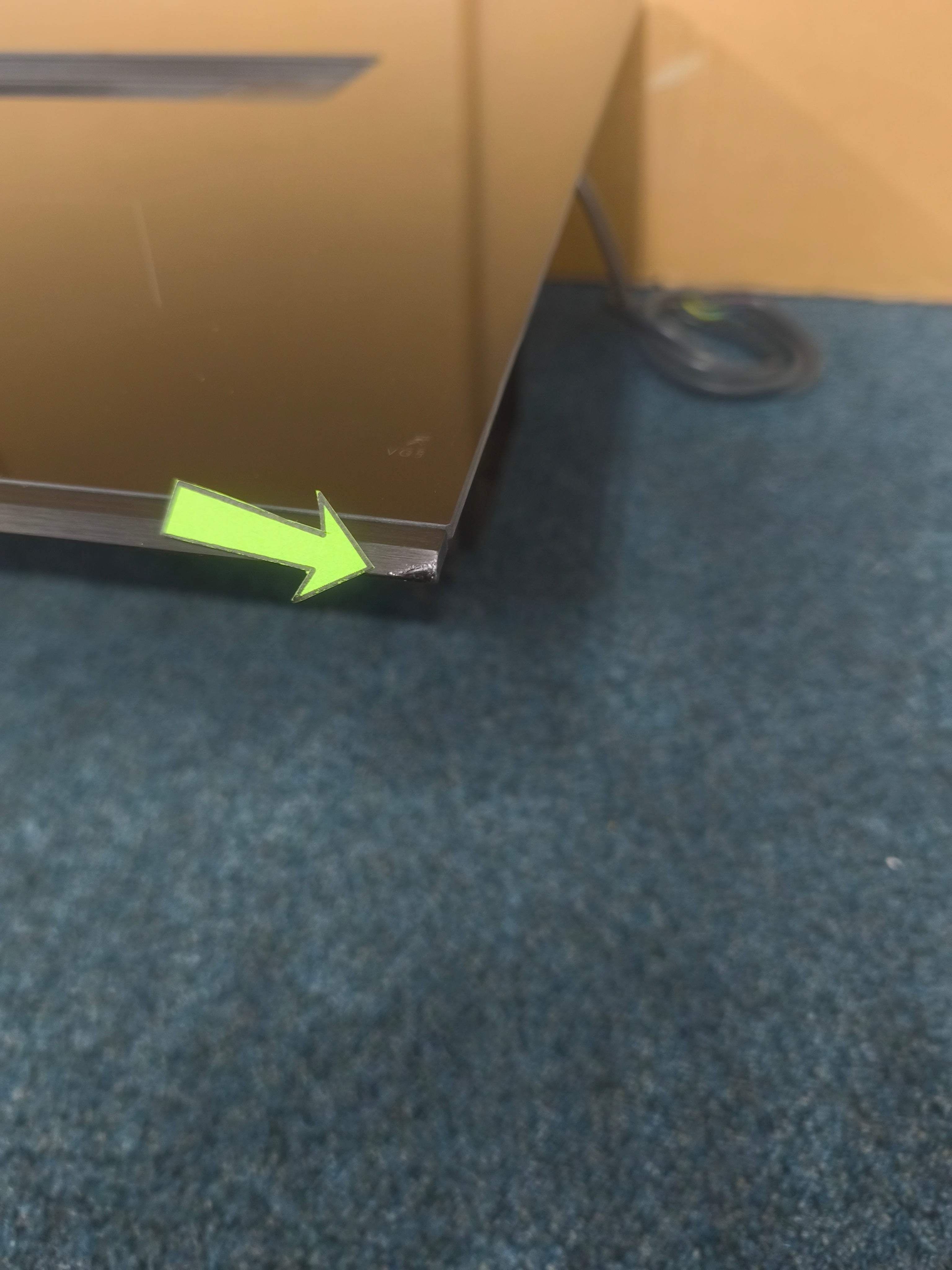 AEG NCH74B01AB 73cm 4 Zone Induction Hob & Recirculating Hood Black GRADE B