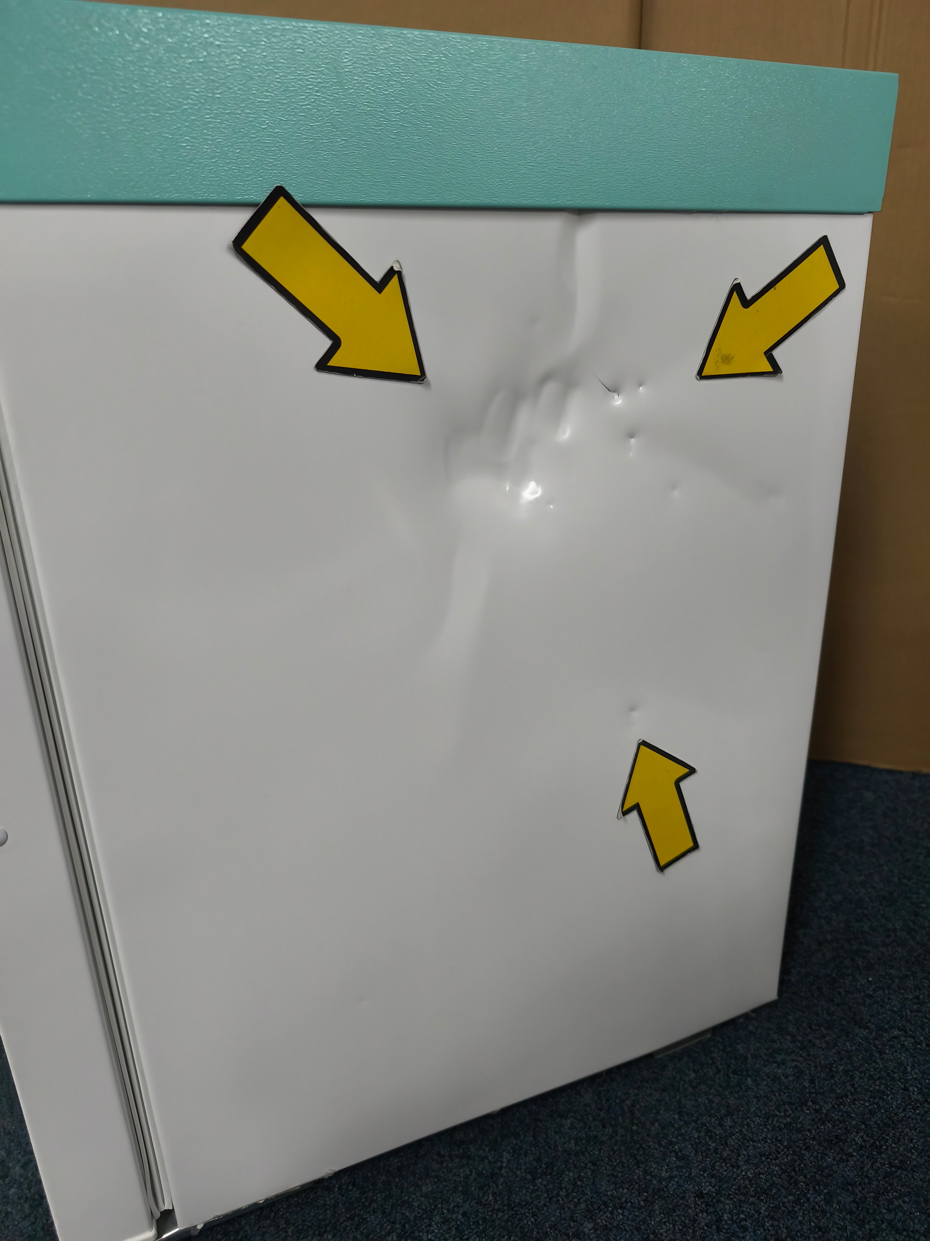 Laboratory Freezer LSFSF39DC-UK 39L Countertop White GRADE B