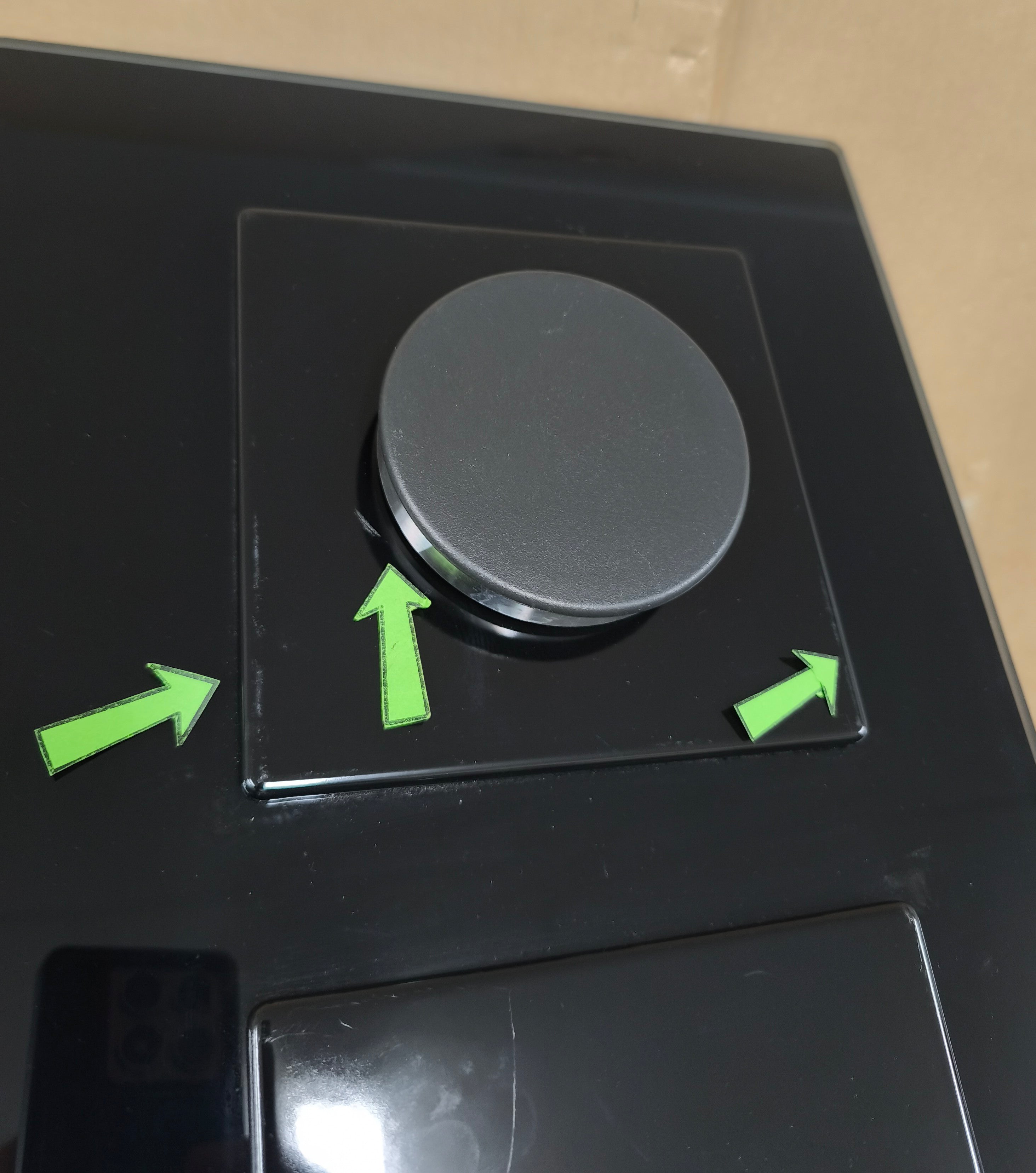 Neff T26CS49S0 60cm Gas Hob in Black Glass GRADE B