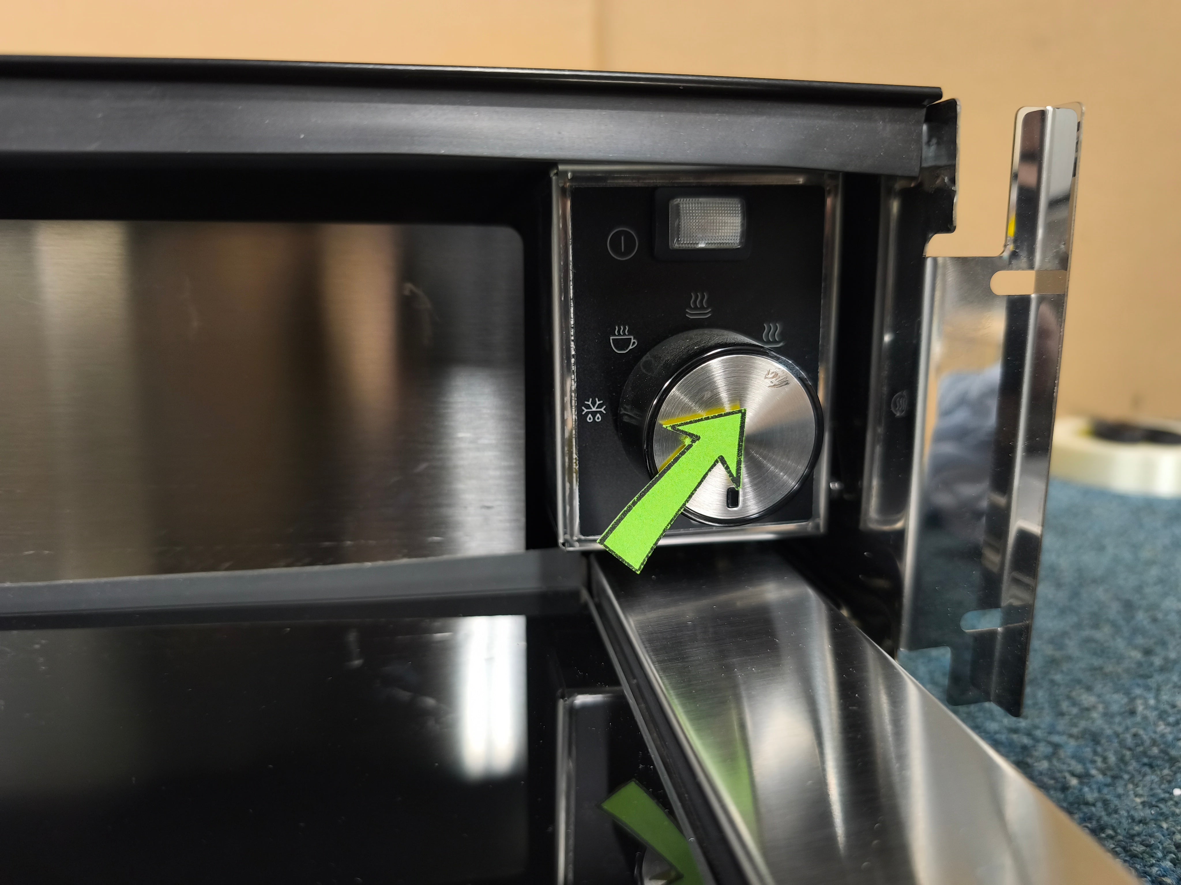 AEG OD8K11B Warming Drawer 14cm in Black GRADE A