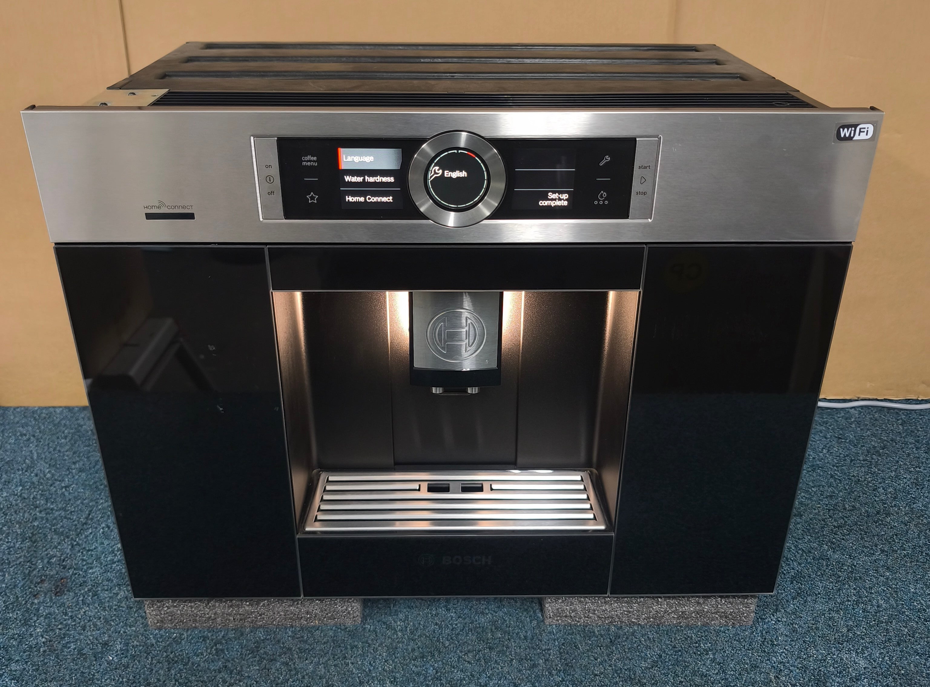Bosch CTL636ES6 Built In Coffee Machine in Stainless Steel GRADE B