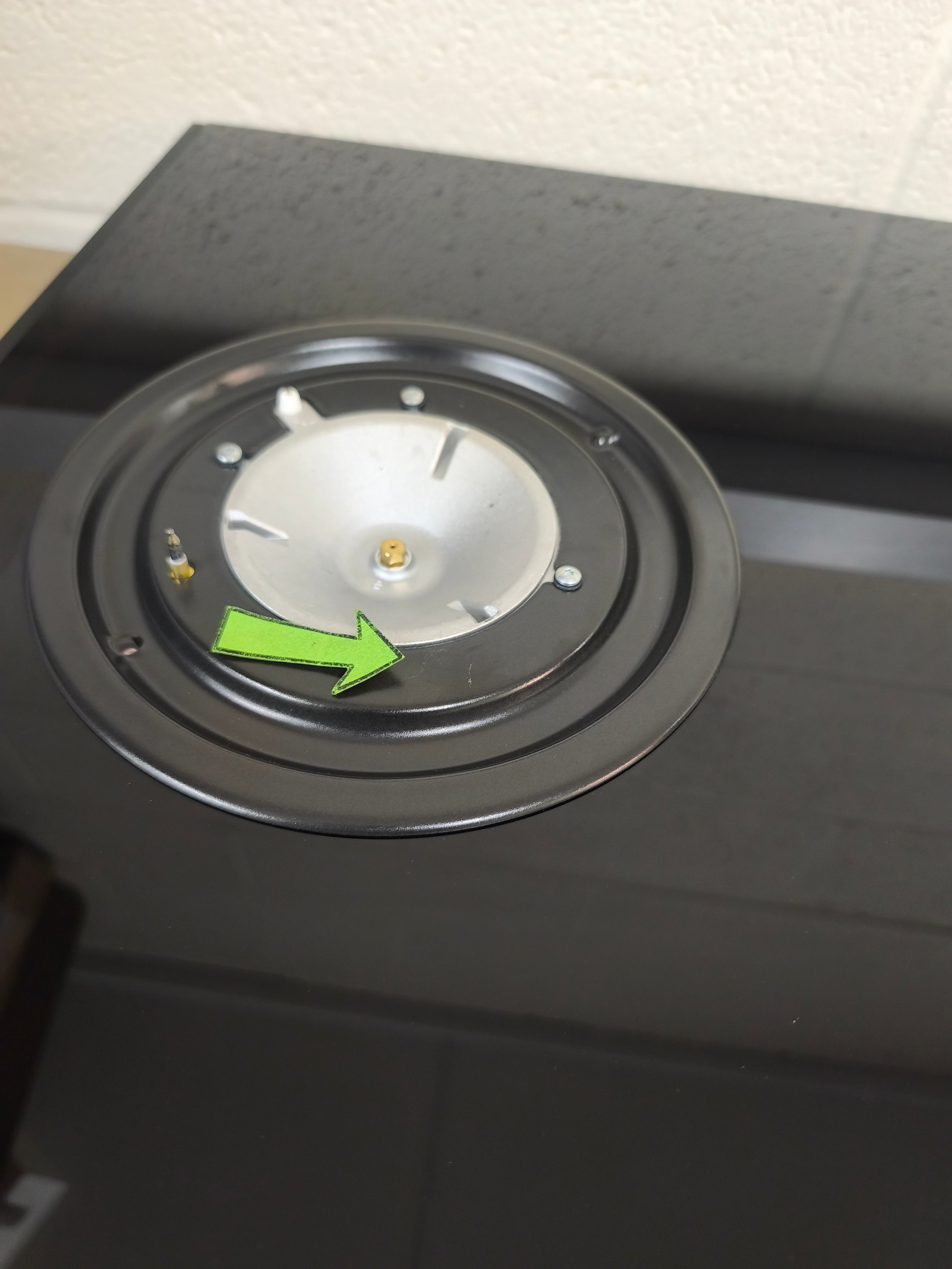 AEG HVB8453IB Gas Hob on Glass 80cm 4 Burner in Black GRADE B