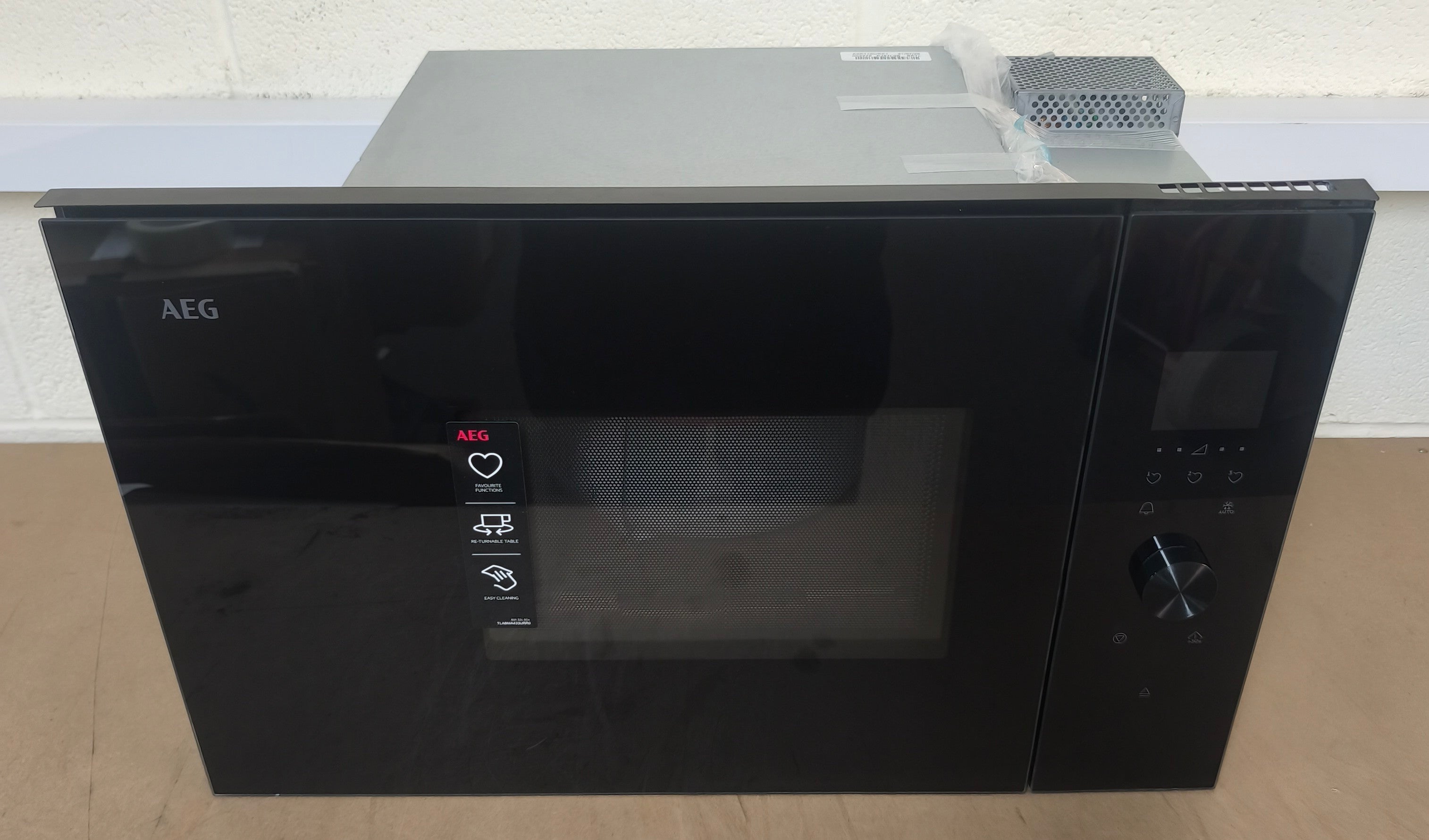 AEG OB6SM171DB Microwave Oven Built In Gloss Black GRADE B