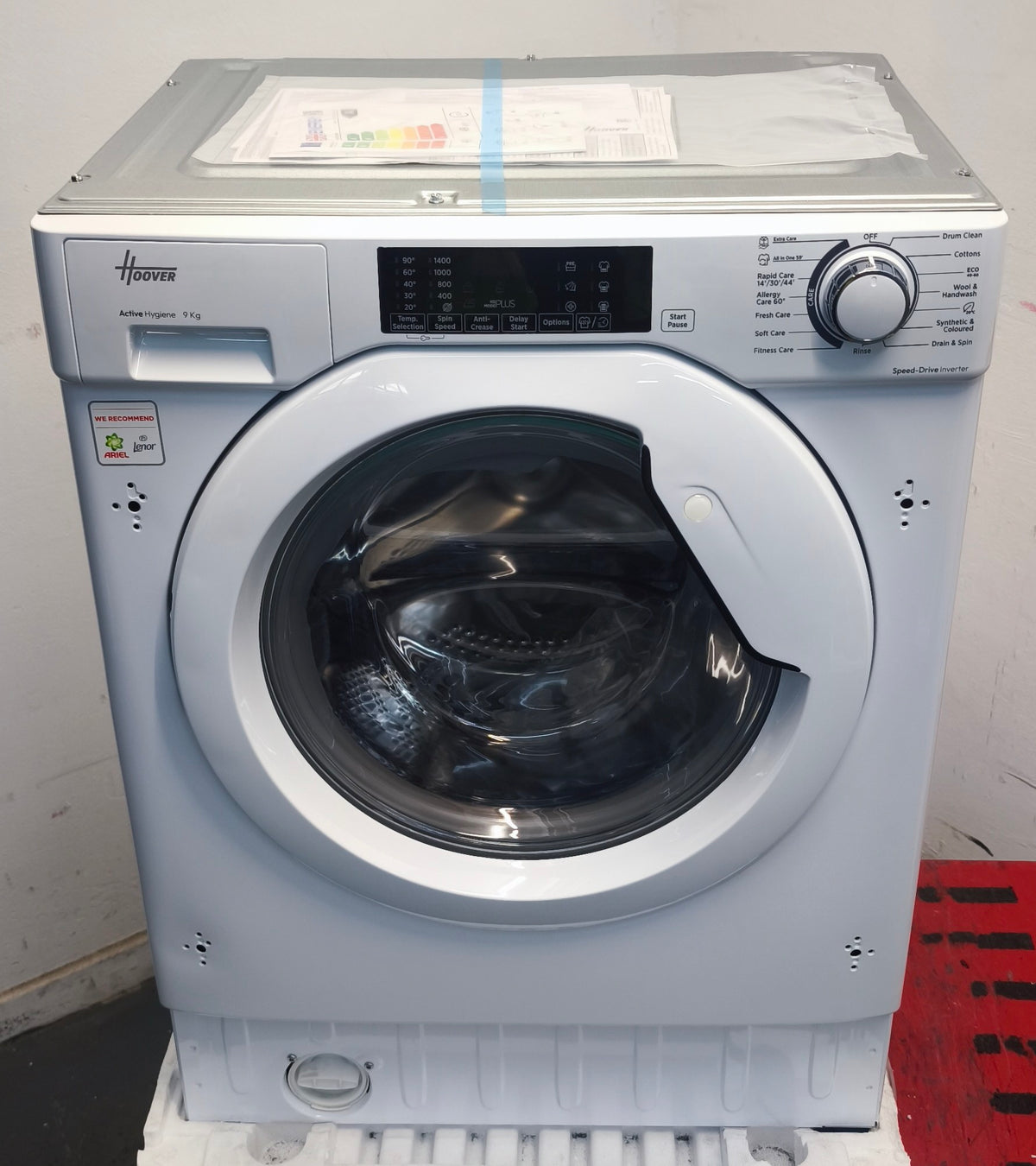 Hoover HBW49TAMEJ-80 Washing Machine Fully Integrated 9kg 1400rpm GRADE A