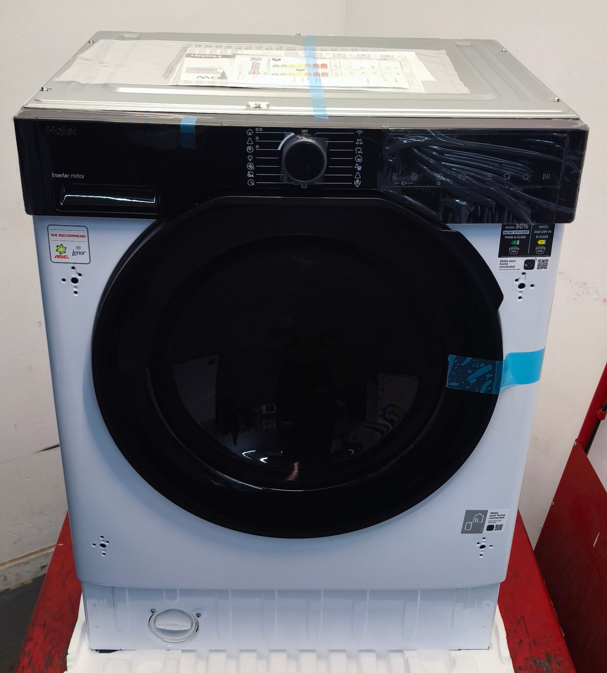 Haier BHA6S696M6DB9-80 Integrated Washer Dryer 9kg + 6kg 1600rpm GRADE A