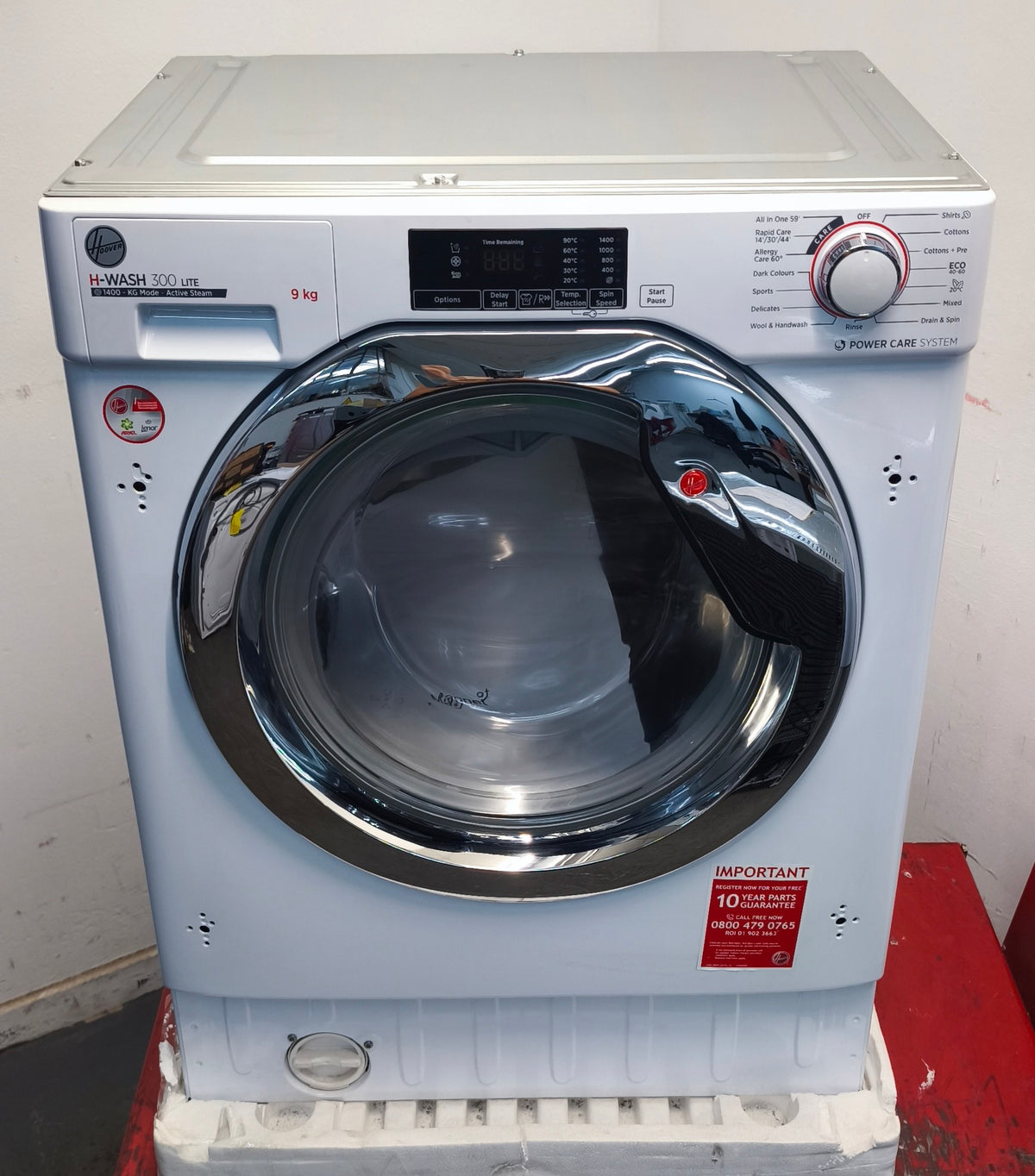 Hoover HBWS49D1ACE-80 Washing Machine Integrated 9kg 1400rpm GRADE B