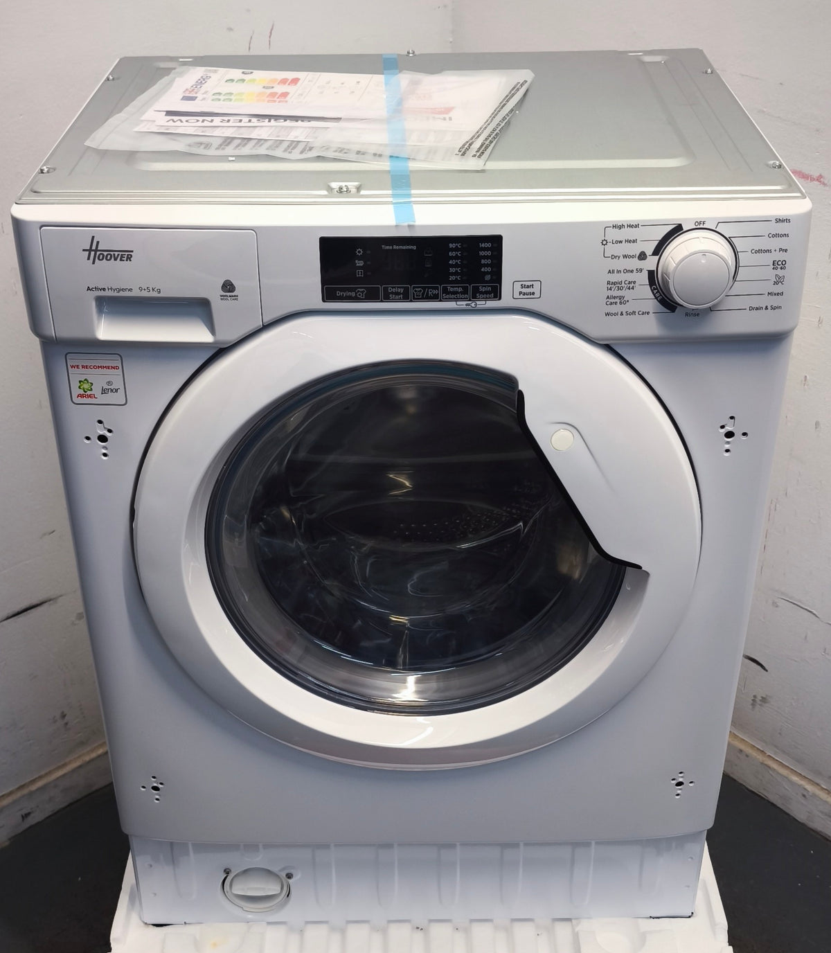 Hoover HBD495D14/1-80 Washer Dryer Integrated 9kg + 5kg 1400rpm GRADE A