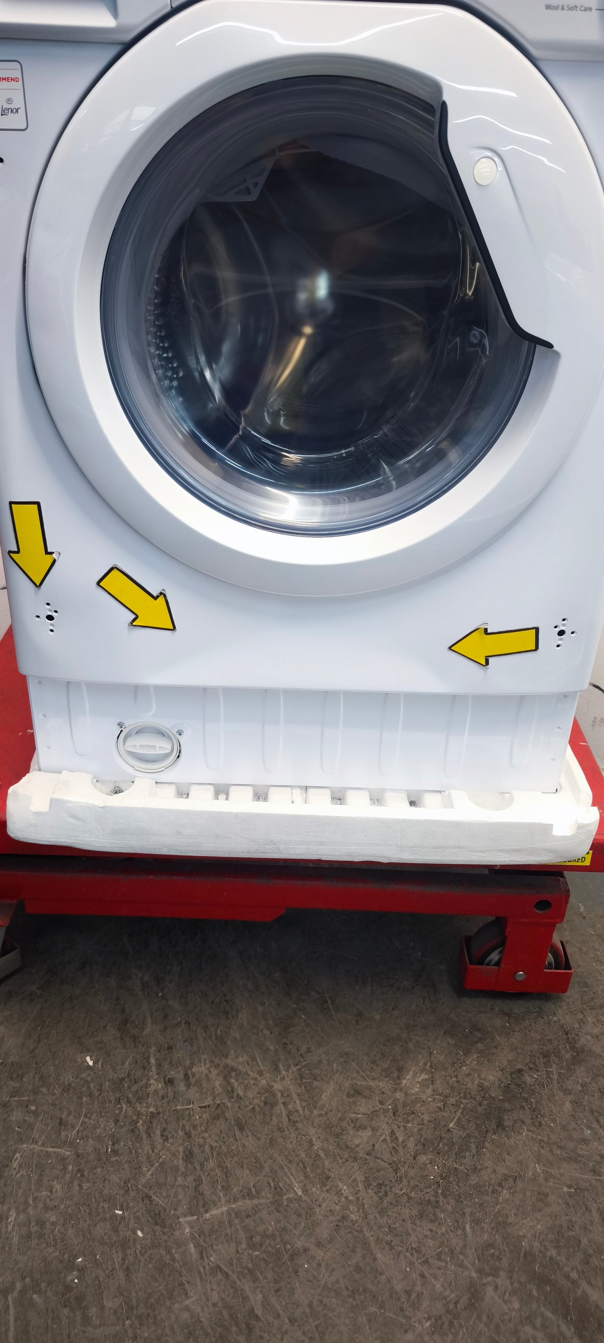 Hoover HBD485D14/1-80 Washer Dryer Integrated 8kg + 5kg 1400rpm GRADE B