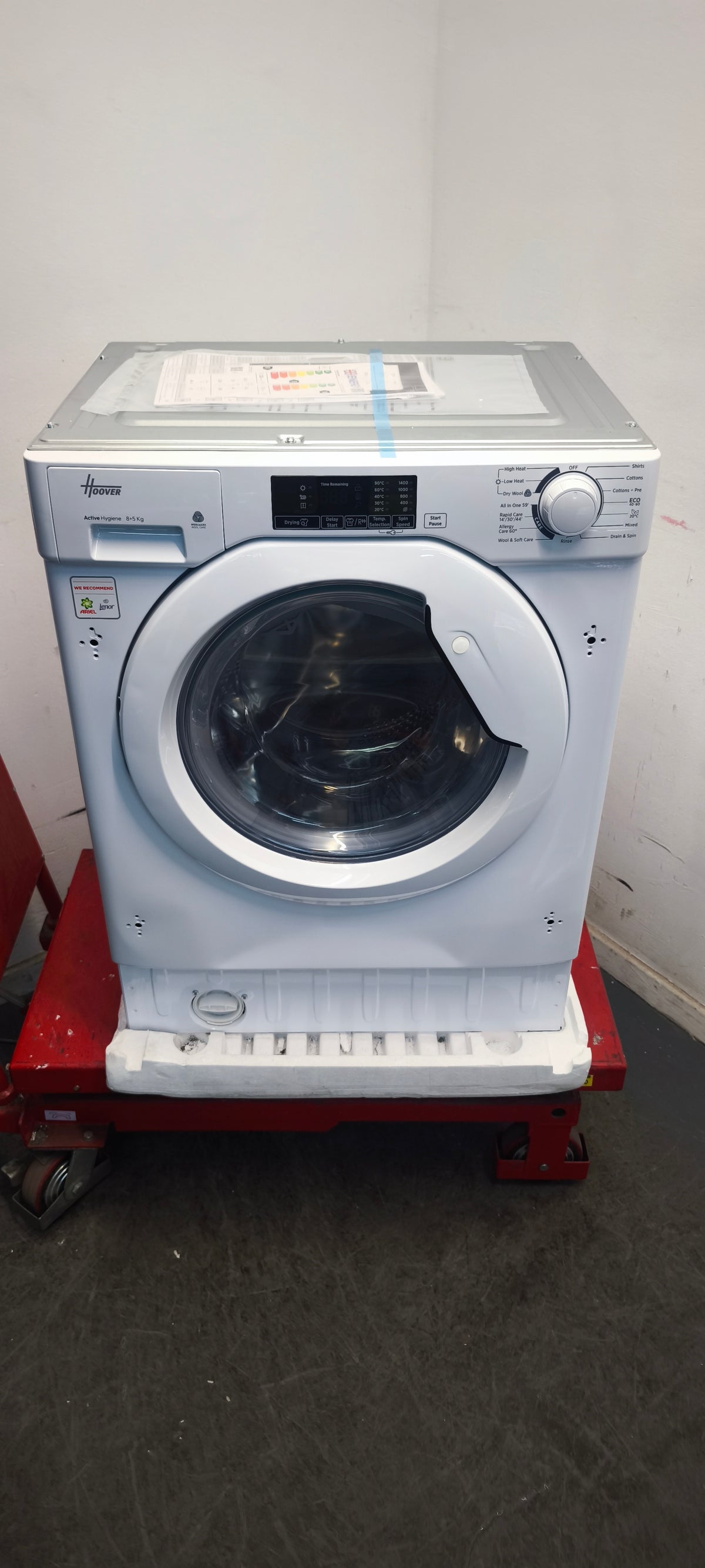 Hoover HBD485D14/1-80 Washer Dryer Integrated 8kg + 5kg 1400rpm GRADE B