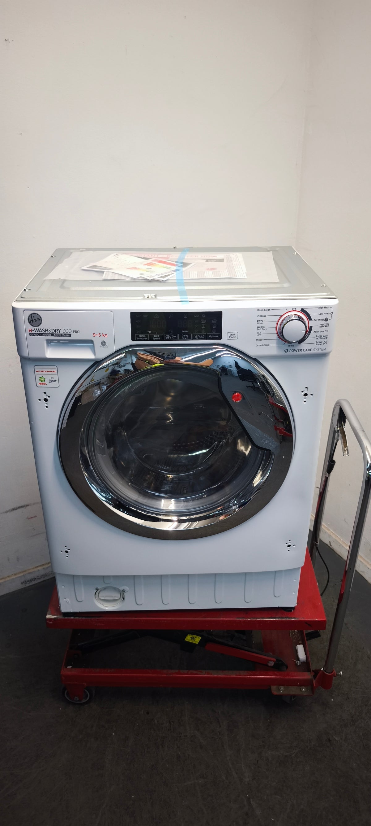 Hoover HBDOS695TAMCET80 Washer Dryer Integrated 9kg + 5kg 1600rpm GRADE B