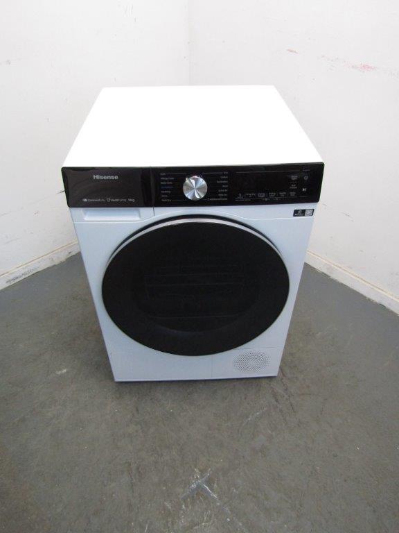 HiSense DH5S102BW 10Kg Heat Pump Tumble Dryer White REFURBISHED