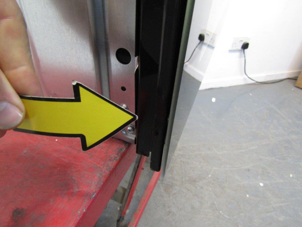 Zanussi ZKCNA4X1 Double Oven Built in Electric in Stainless Steel GRADE B