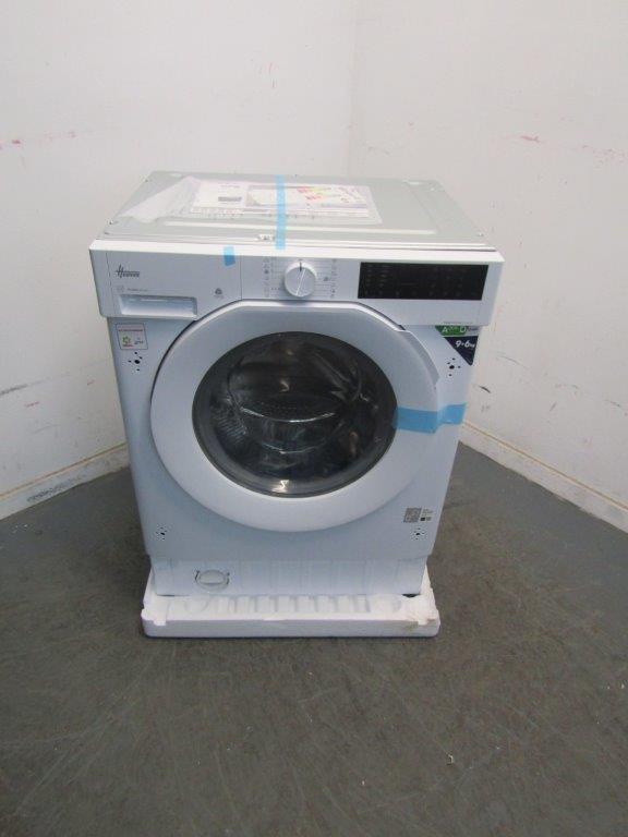 HOOVER BH4S496M6D9-80 Washer Dryer Integrated 9kg WiFi 1400rpm GRADE A