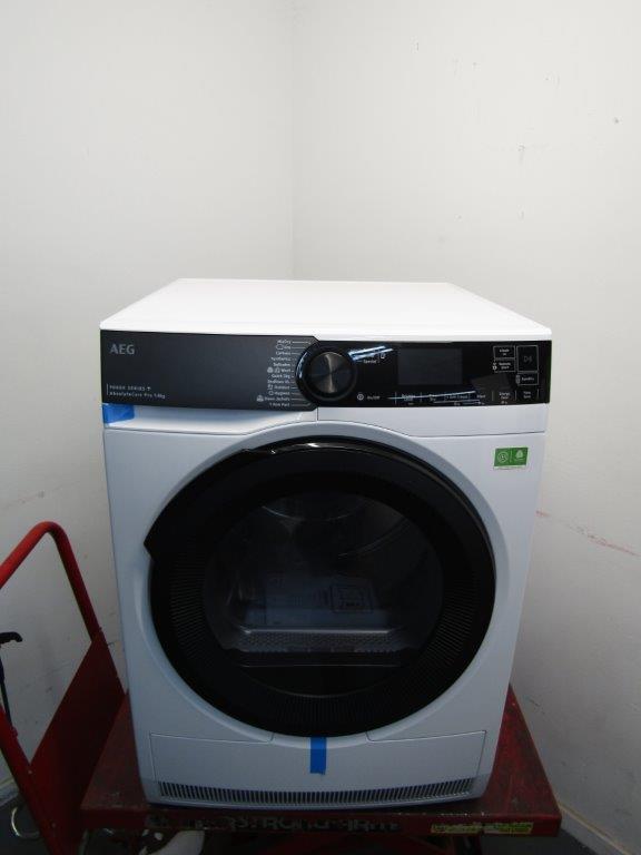 AEG TR948V4BC Tumble Dryer Pro Heat Pump 8kg White GRADE A