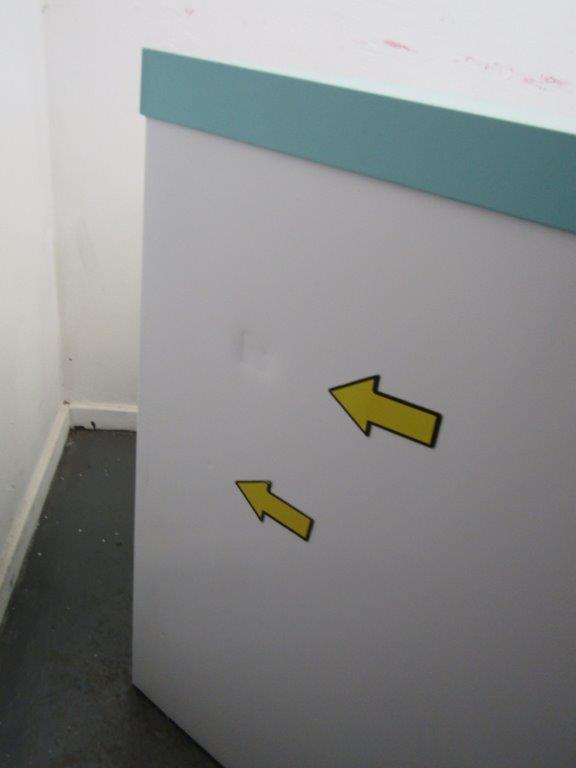 Lec LSFSR158BT 158L Laboratory Fridge Spark Free White GRADE B